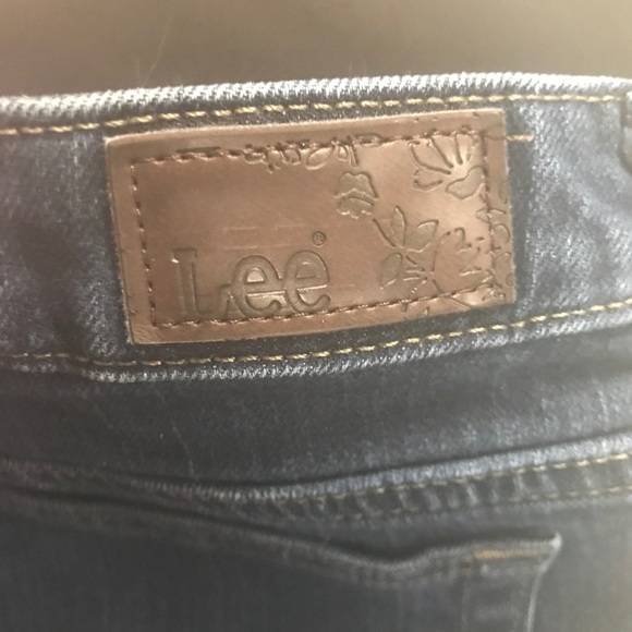 Lee Just Below The Waist Straight Leg Denim Jeans 14S - Picture 3 of 9